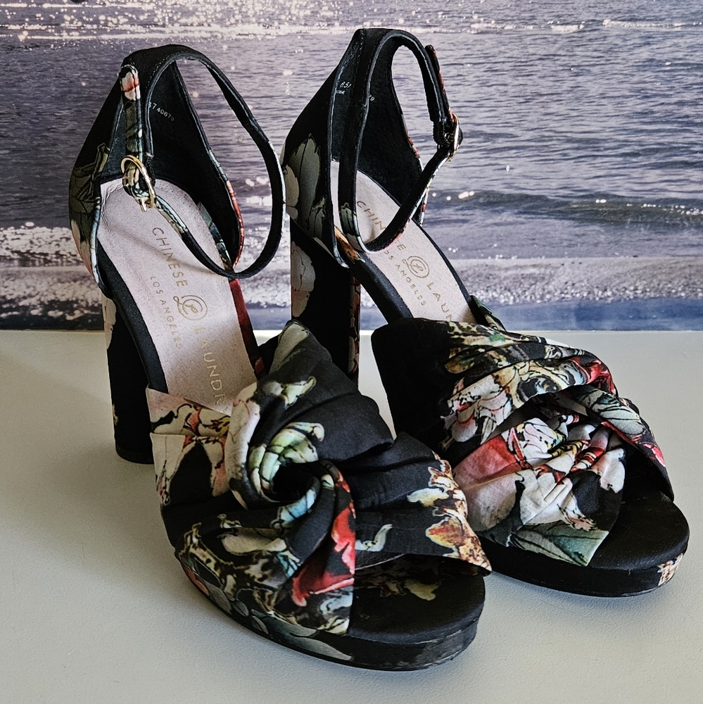 Chinese Laundry of Los Angeles Open Toe Heels